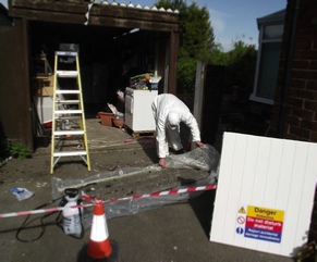 Grimston asbestos removal image 3